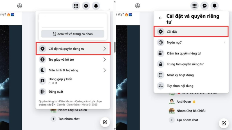 Cách sao lưu tin nhắn Messenger trên máy tính