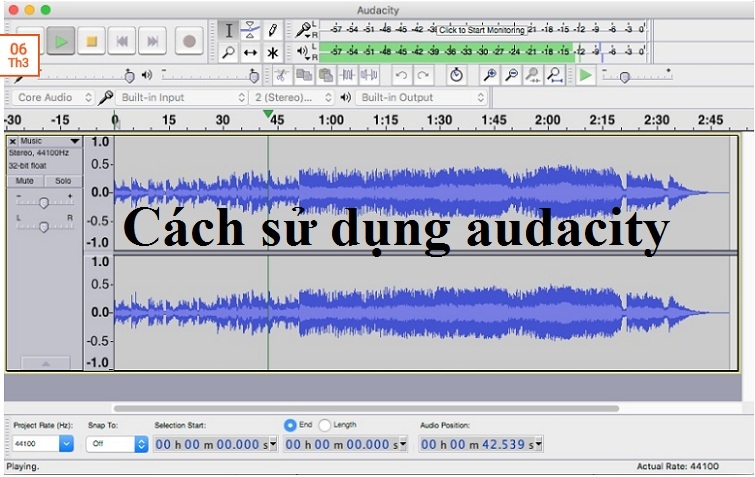 Hướng dẫn cách sử dụng Audacity chi tiết nhất