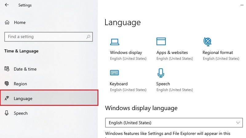 Cách sửa lỗi gõ bàn phím bị loạn chữ Windows 10