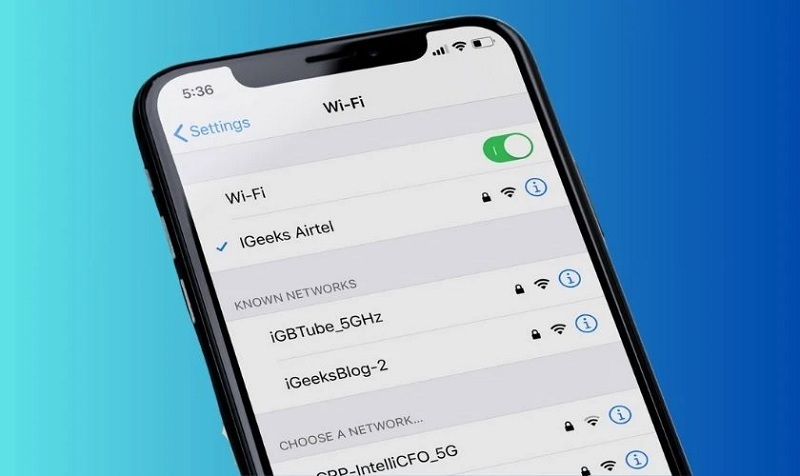 Kiểm tra kết nối mạng trên thiết bị khi Messenger bỏ chặn nhưng không nhắn tin được