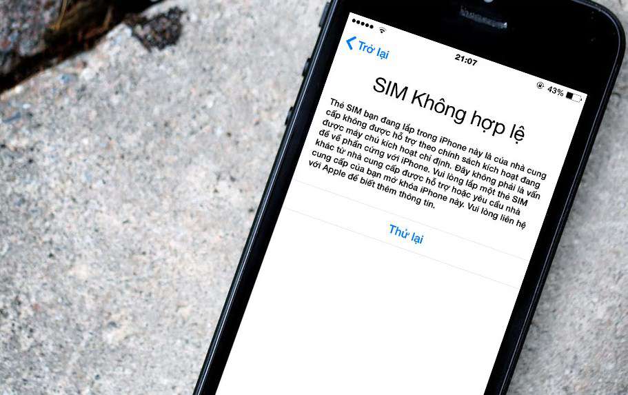 cách sửa sim ghép iphone lock