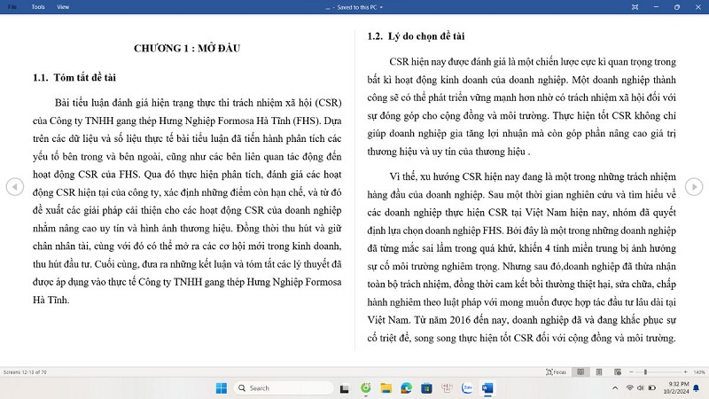 Truy cập cửa sổ VBA để tách file Word theo từng trang