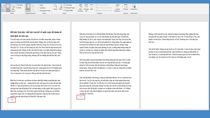 Mở cửa sổ VBA trong Microsoft Word bằng phím tắt Alt F11
