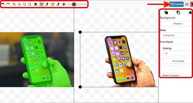 Ưu điểm của việc cắt nền ảnh online
