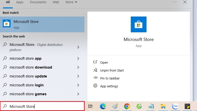 Tìm kiếm Microsoft Store Tìm kiếm Microsoft Store