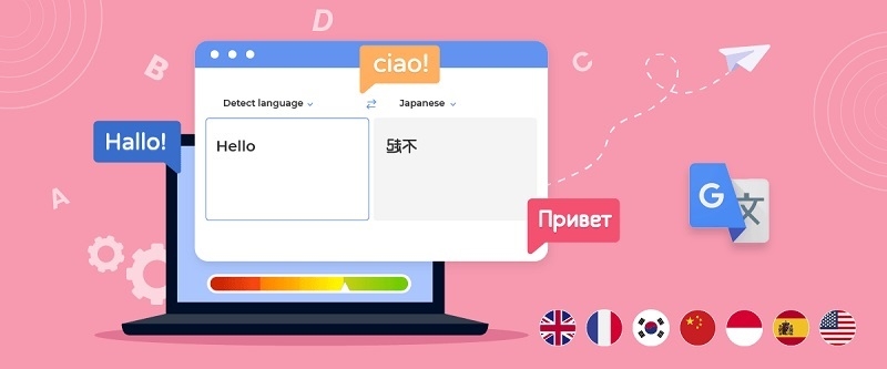 Một số tính năng chính của Google dịch