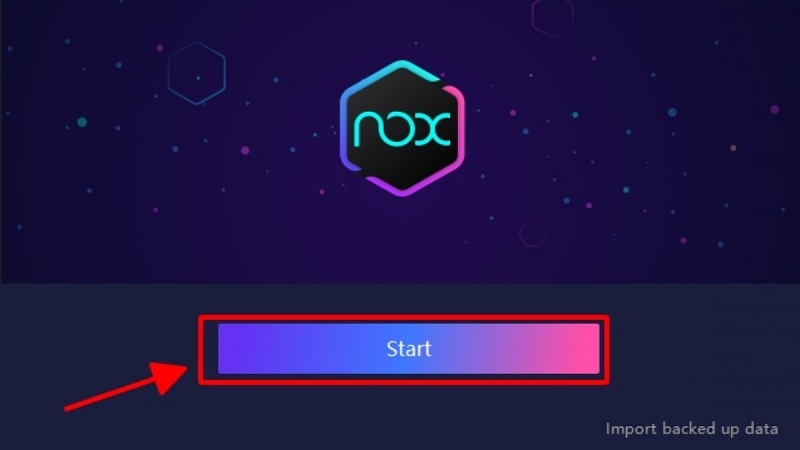 Mở Nox Player Mở Nox Player