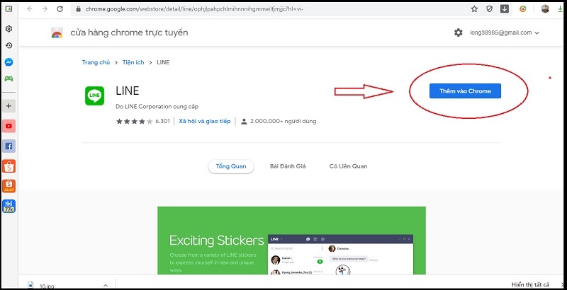 Chọn Thêm vào Chrome