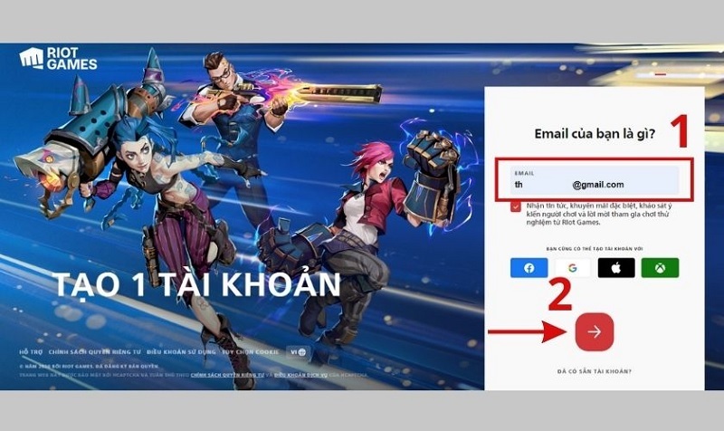 Chọn mũi tên chuyển tiếp