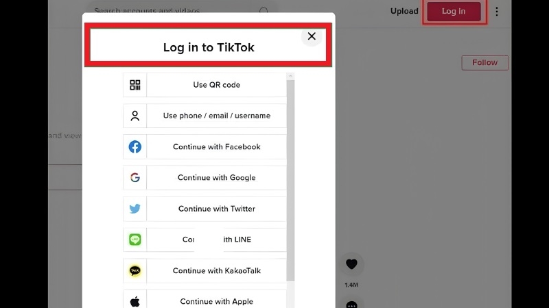 Giao diện TikTok chạy trong NoxPlayer trên MacBook Giao diện TikTok chạy trong NoxPlayer trên MacBook