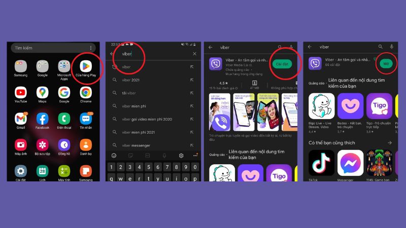 Cách Tải Viber Cho Điện Thoại Android