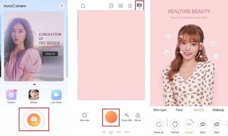 Hướng dẫn cách chỉnh ảnh bằng App Wutacam Camera
