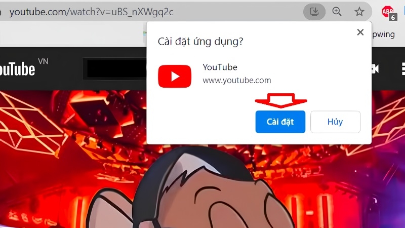 Xác nhận cài đặt youtube trên windows 10 Xác nhận cài đặt youtube trên windows 10