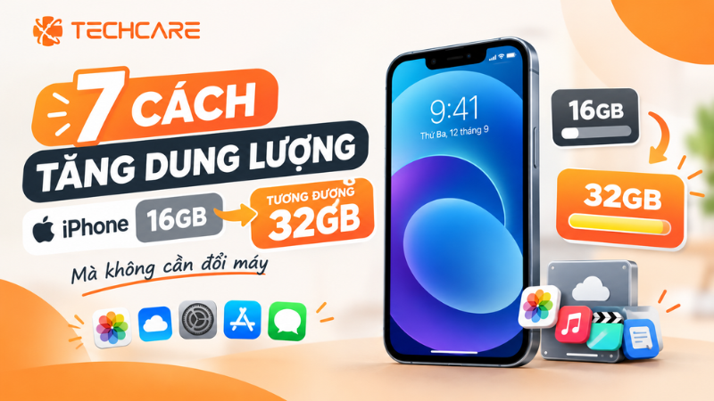 Cách Tăng Dung Lượng iPhone
