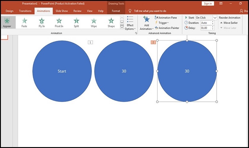 Tiếp tục sao chép khung biểu tượng có số 30