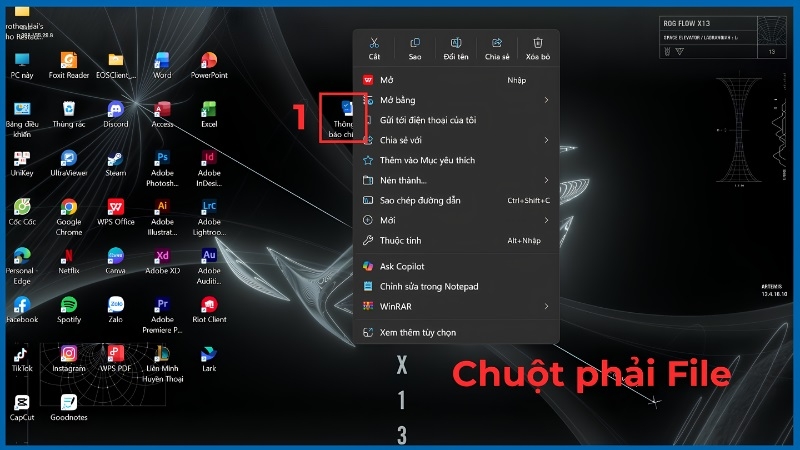 Bỏ dấu tích Read-only trong Properties của file Word bước 1 Bỏ dấu tích Read-only trong Properties của file Word bước 1