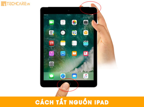 Cách tắt nguồn Ipad