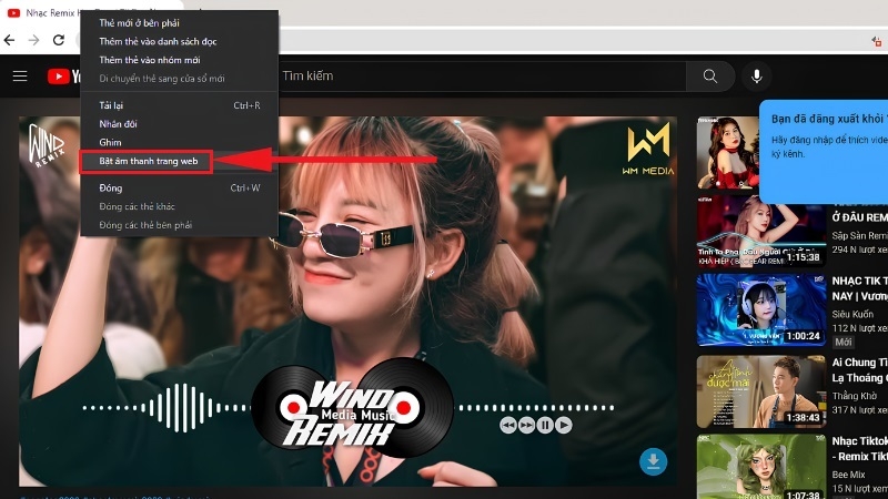 Bật lại âm thanh của tab trình duyệt bị tắt tiếng trên Windows 10 Bật lại âm thanh của tab trình duyệt bị tắt tiếng trên Windows 10