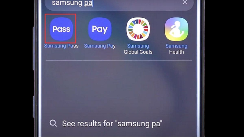 Cách thiết lập Samsung Pass