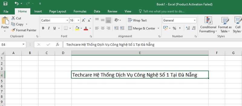 Cách viết hoa chữ cái đầu trong excel bằng phím Shift