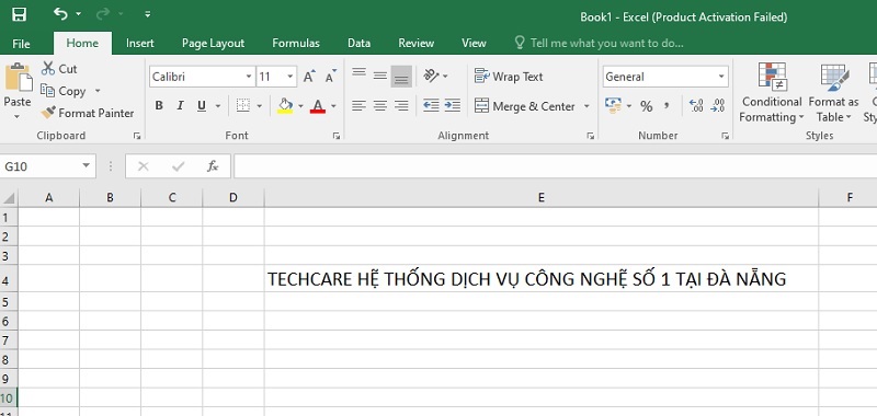 Viết hoa chữ đầu trong excel bằng phím Caps Lock
