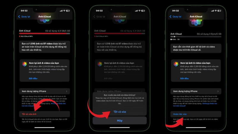 Cách xóa ảnh vĩnh viễn trên iPhone khi đã đồng bộ iCloud