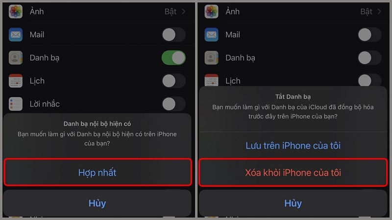 Cách xóa danh bạ iPhone nhanh chóng chỉ với vài bước