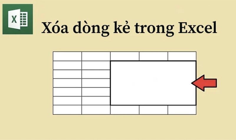 Khi nào nên xóa dòng kẻ trong Excel?