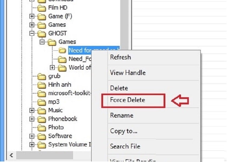 Sử dụng phần mềm PCHunter để xóa File không xóa được Win 10
