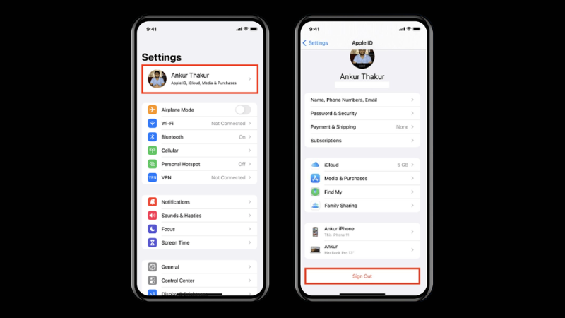 Cách xoá iCloud trên iPhone cũ