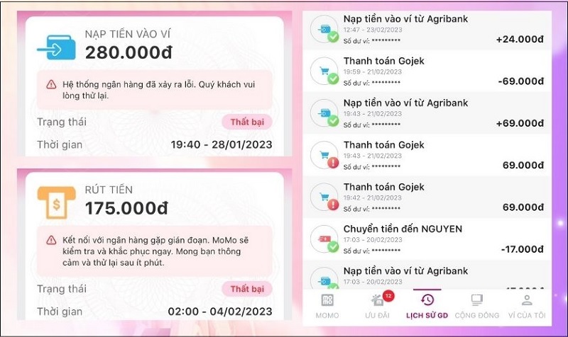 Chỉ nên giữ lại giao dịch cần thiết