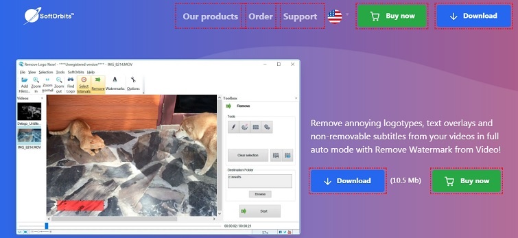 Cách tải phần mềm xóa logo video Remove Logo Now về máy tính