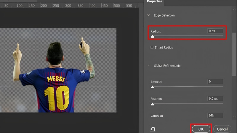 Xóa phông bằng Magic Wand Tool hoặc Quick Selection Tool bước 4