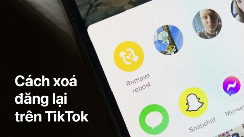 Hướng dẫn cách xoá video đăng lại trên Tiktok cực dễ ai cũng làm được