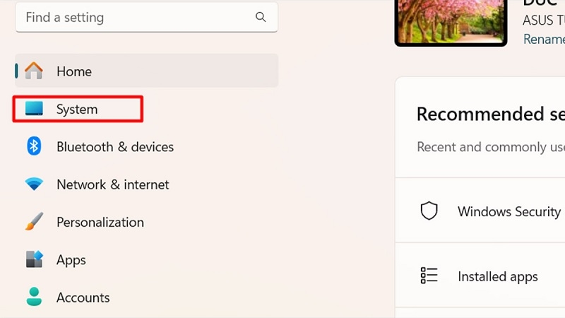 Mục System - Display trong Settings Windows 11 Mục System - Display trong Settings Windows 11