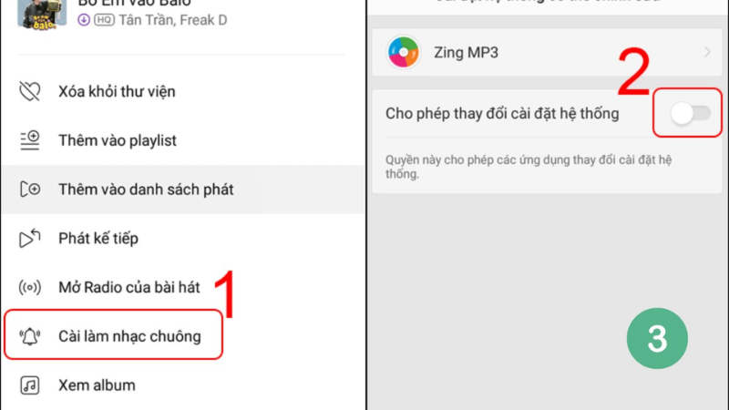 Cài Nhạc Chuông Oppo Từ Zing mp3 nhanh chóng