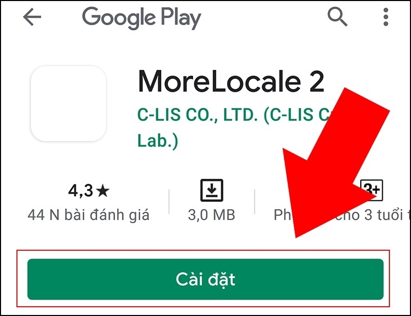 Tải ứng dụng MoreLocale 2 trên Android