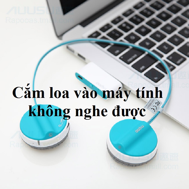 Phải làm gì khi cắm loa vào máy tính không nghe được?