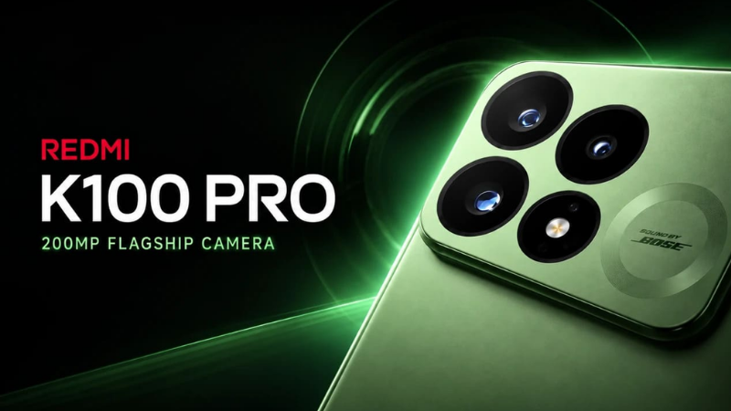 Camera Redmi K100 Pro 200MP