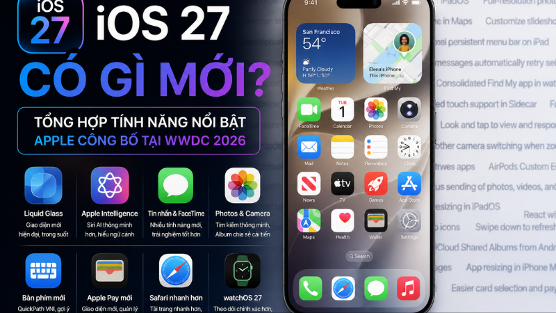 Cập Nhật iOS 27
