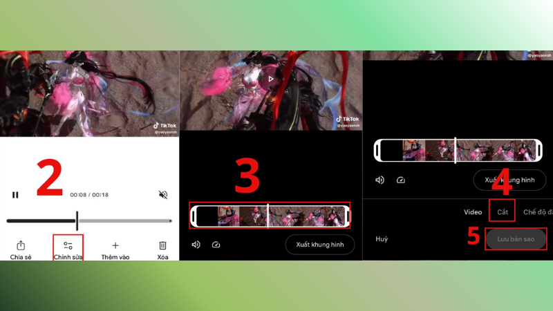 Cắt ảnh từ video bằng Google Photos nhanh chóng