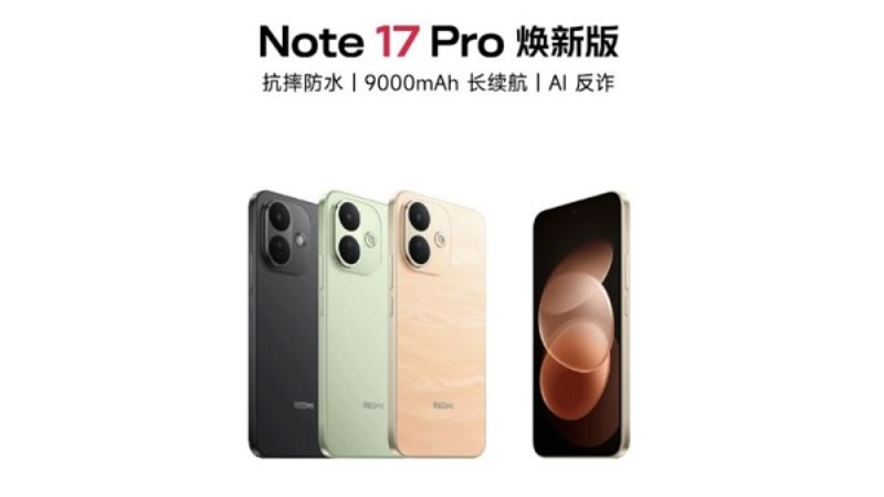 Cấu hình RAM, bộ nhớ của Xiaomi Redmi Note 17 Pro