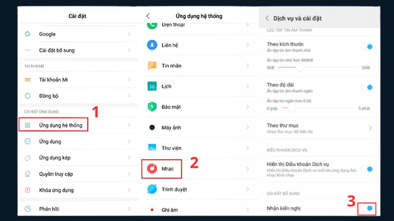 Chặn Quảng Cáo Trên Mi Music