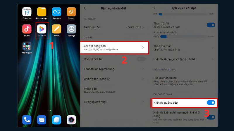 Chặn Quảng Cáo Trên Mi Video