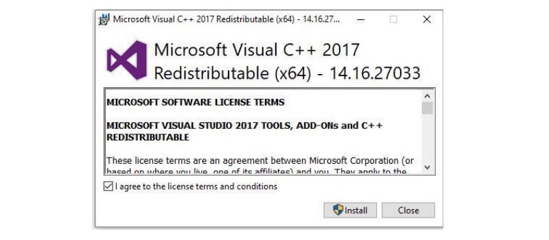 Nhấn nút Install