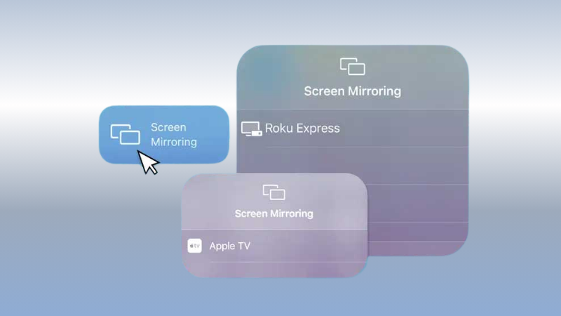 Chiếu Màn Hình Bằng Screen Mirroring 