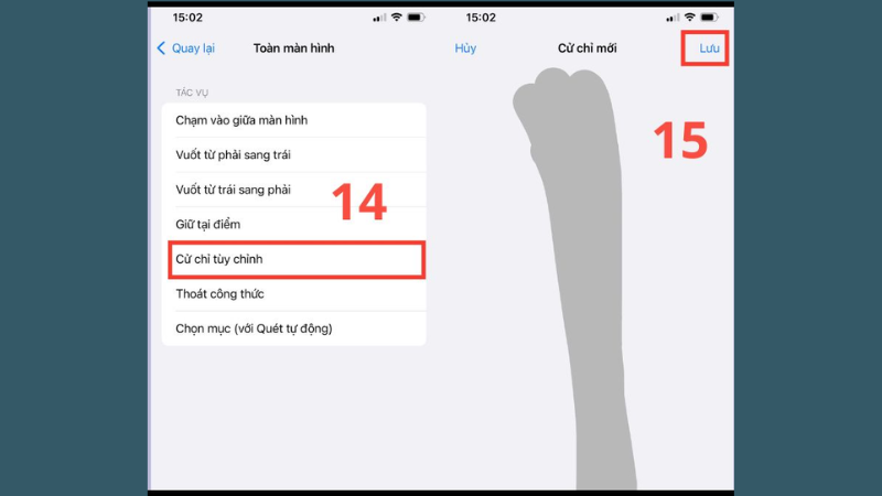 Chỉnh thời gian quét và các mục lặp trên auto click