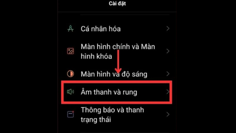 Chọn Nhạc Chuông Có Sẵn Trên OPPO