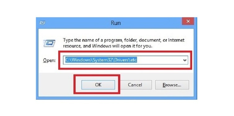 Đổi Hosts khi Chrome không vào được Facebook