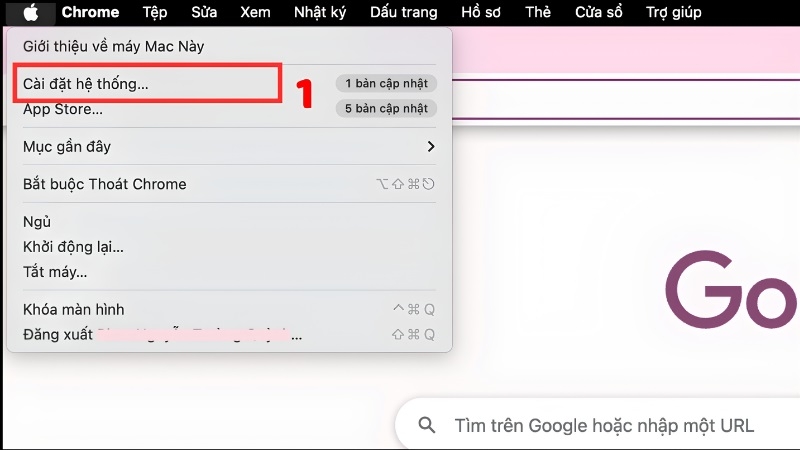 Bật cuộn hai ngón trong cài đặt của MacOS bước 1 Bật cuộn hai ngón trong cài đặt của MacOS bước 1